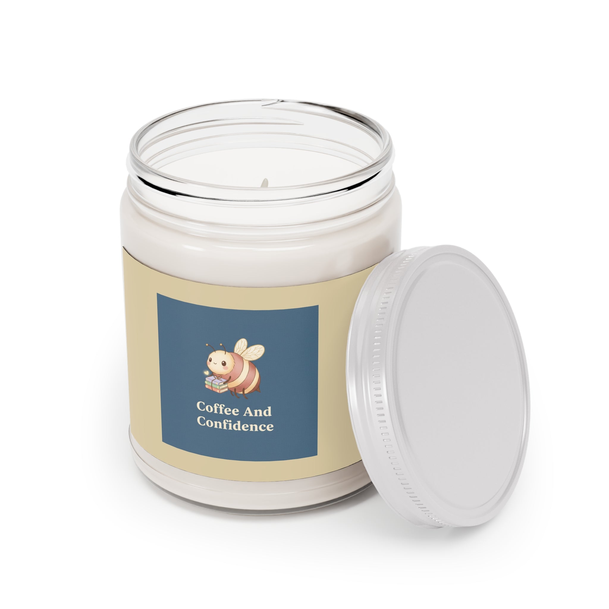 Bee Scented Candle – Coffee and Confidence