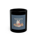 Bunny Black Mug 11oz – Degree Loading