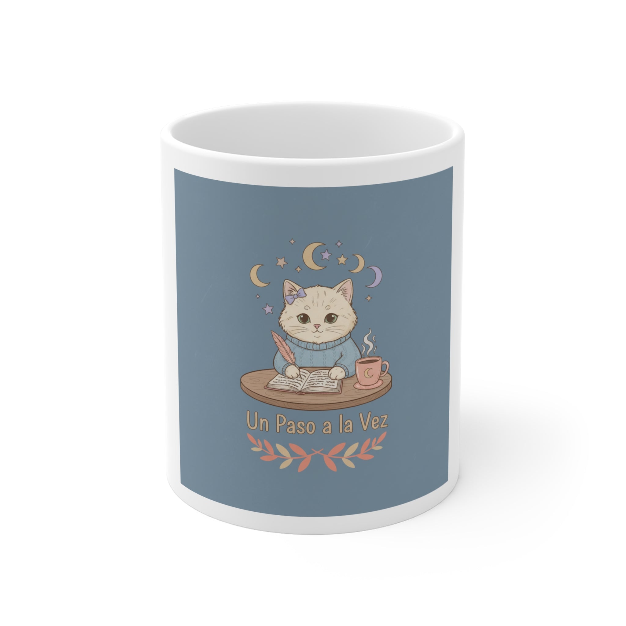 Un Paso a la Vez Cat Mug 11oz
