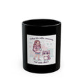 College life: coffee, cramming, and cute chaos Black Mug