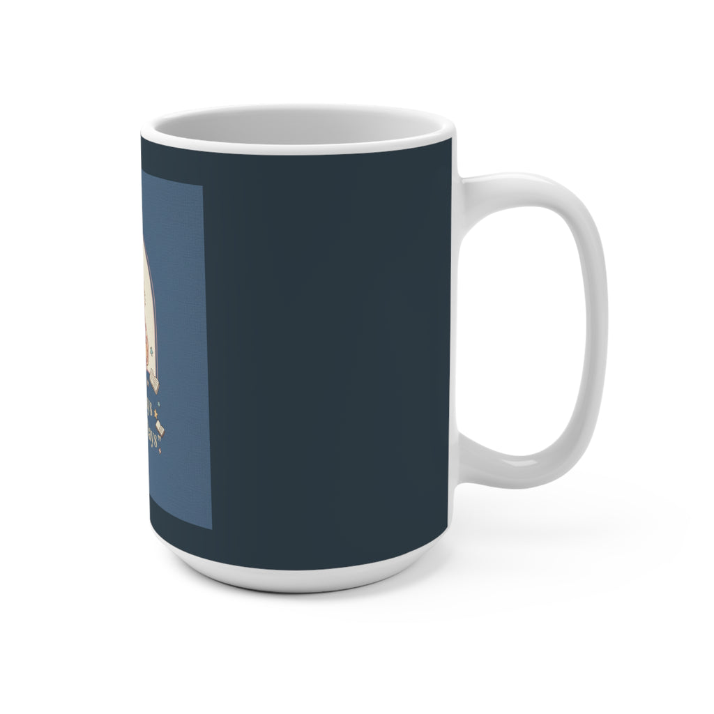 Cat Mug 15oz – Library Days Are the Best Days