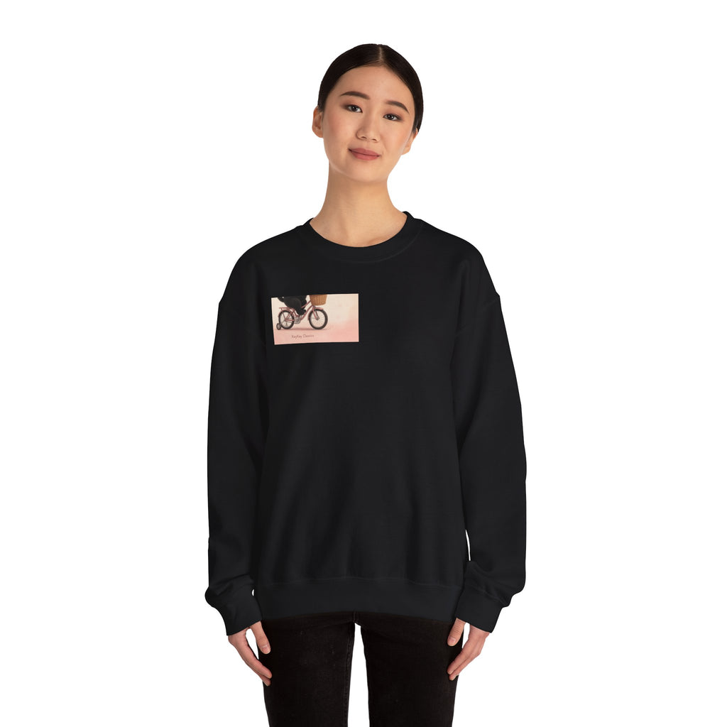 "Life Behind Bars" Black Cat Crewneck | College Girl Gift | Fashion | KayKay Classics