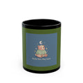 Bear Black Mug 11oz – Study Now Slay Later