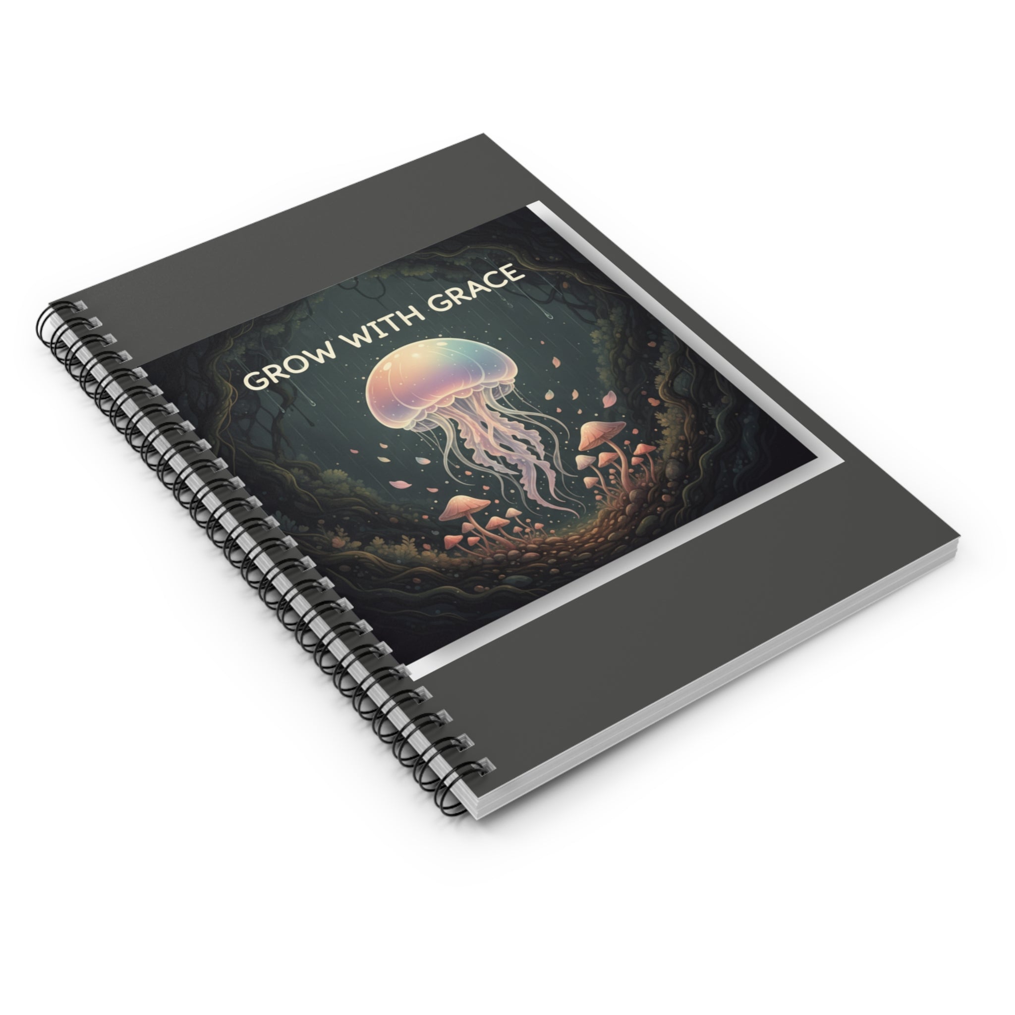 Kawaii Jellyfish Spiral Notebook – Grow With Grace