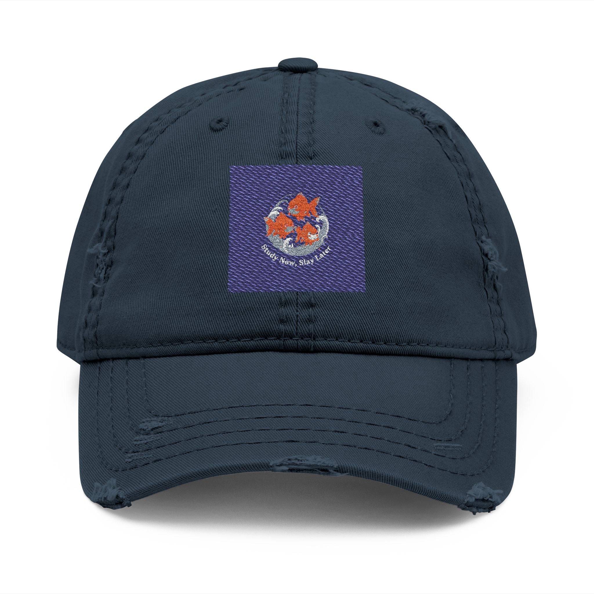 Fish Dad Hat – Study Now, Slay Later