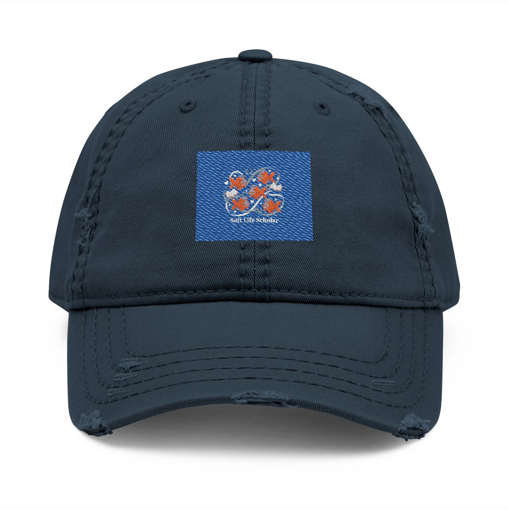 Soft Life Scholar Goldfish Dad Hat