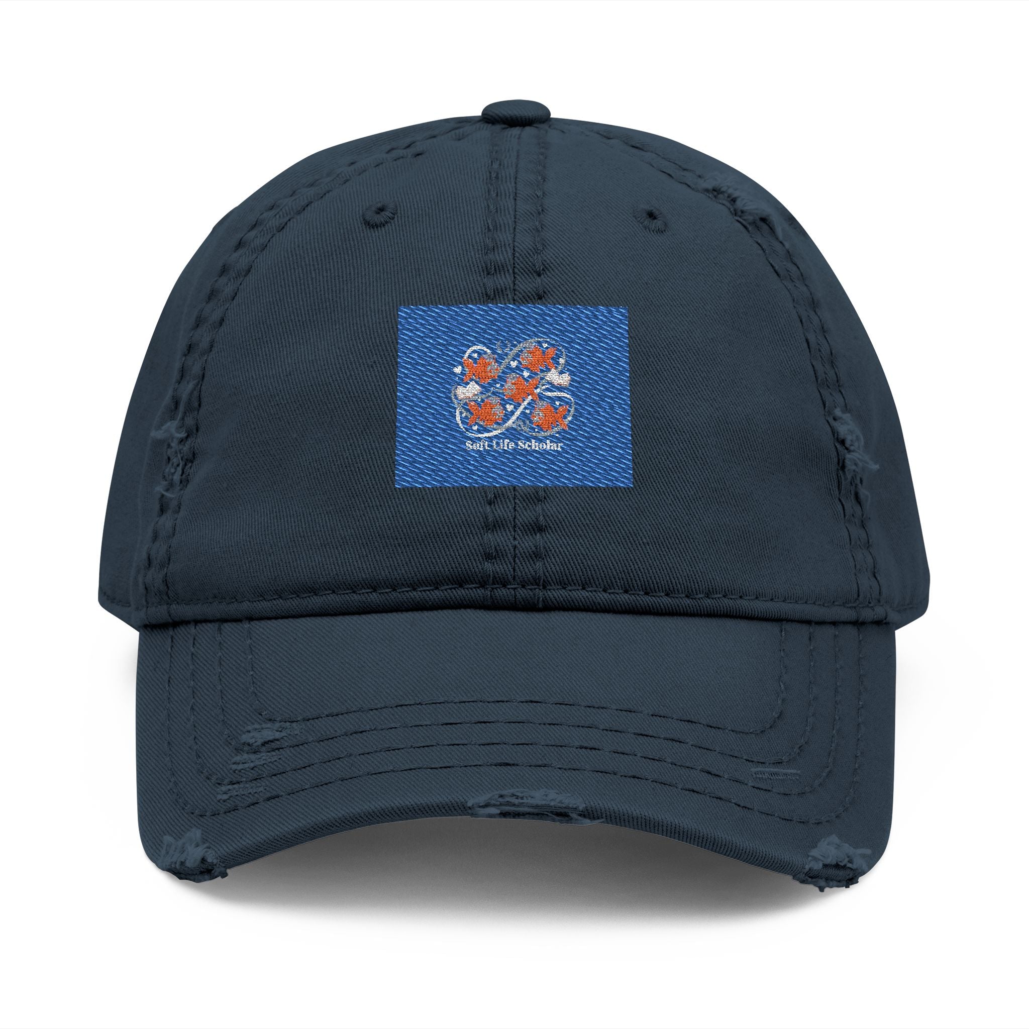 Soft Life Scholar Goldfish Dad Hat