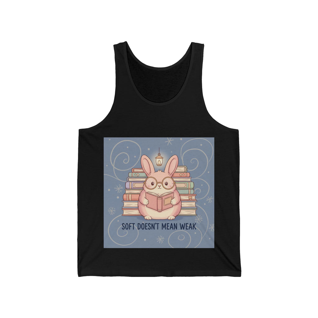 Bear Tank Top – Soft Doesnt Mean Weak