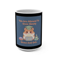 Hamster With Laptop Mug 15oz – You Are Allowed to Grow Slowly Grace and