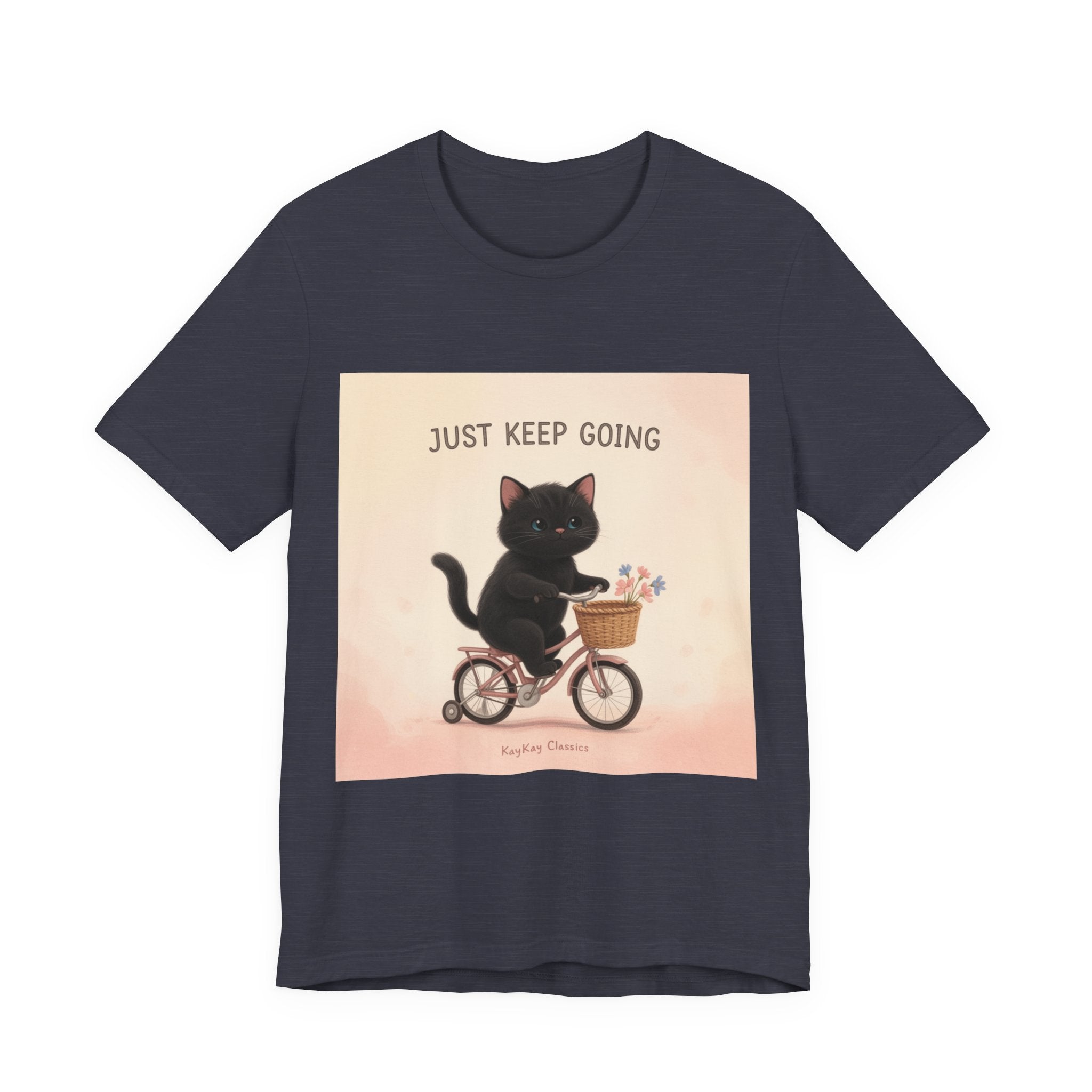 "Life Behind Bars" Black Cat Women Tee | College Girl Gift | Fashion | KayKay Classics