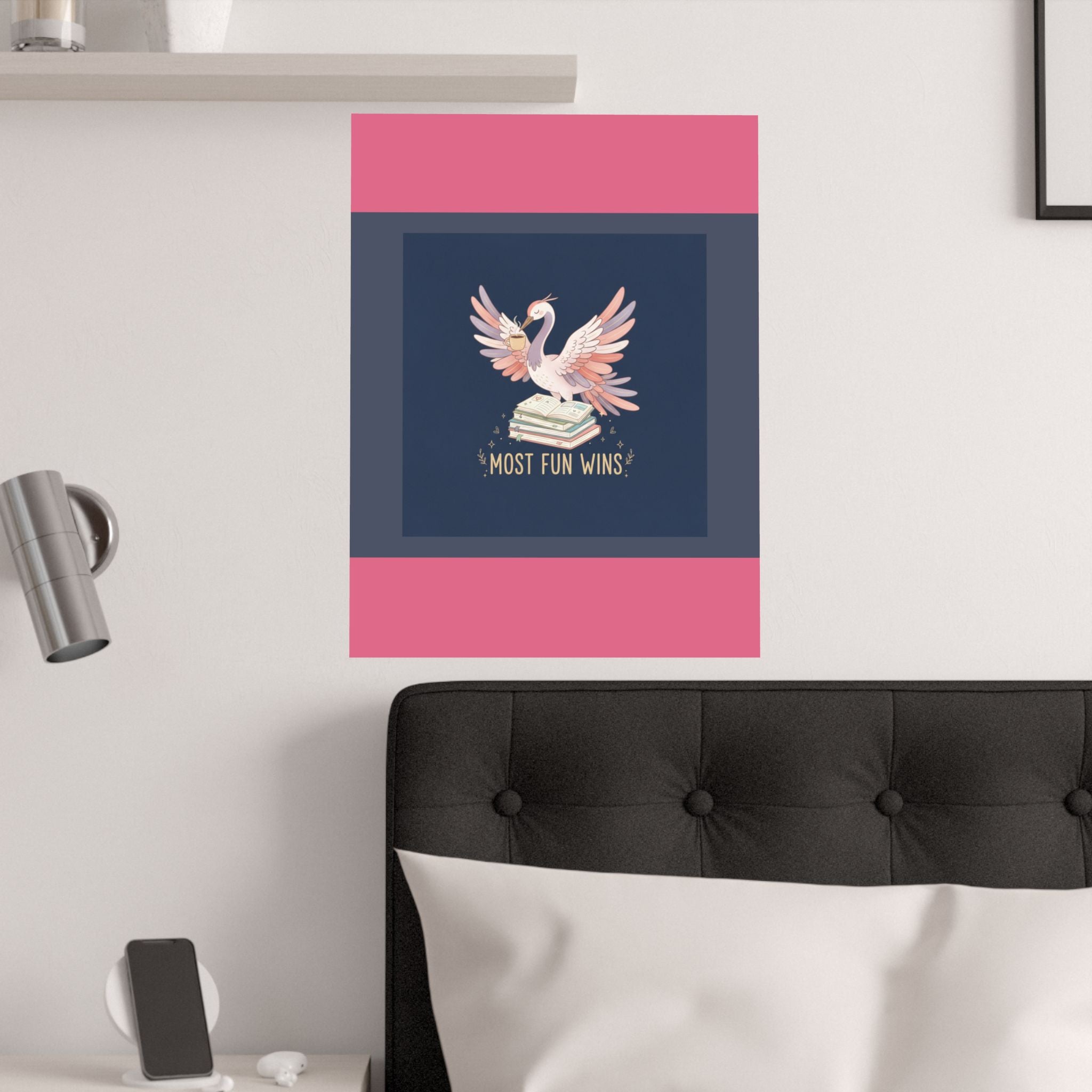 Crane Poster – Most Fun Wins