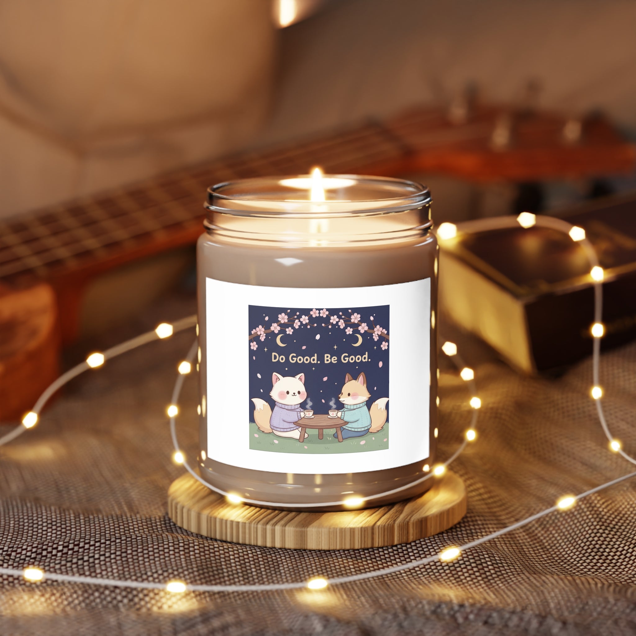 Cat Scented Candle – Do Good Be Good