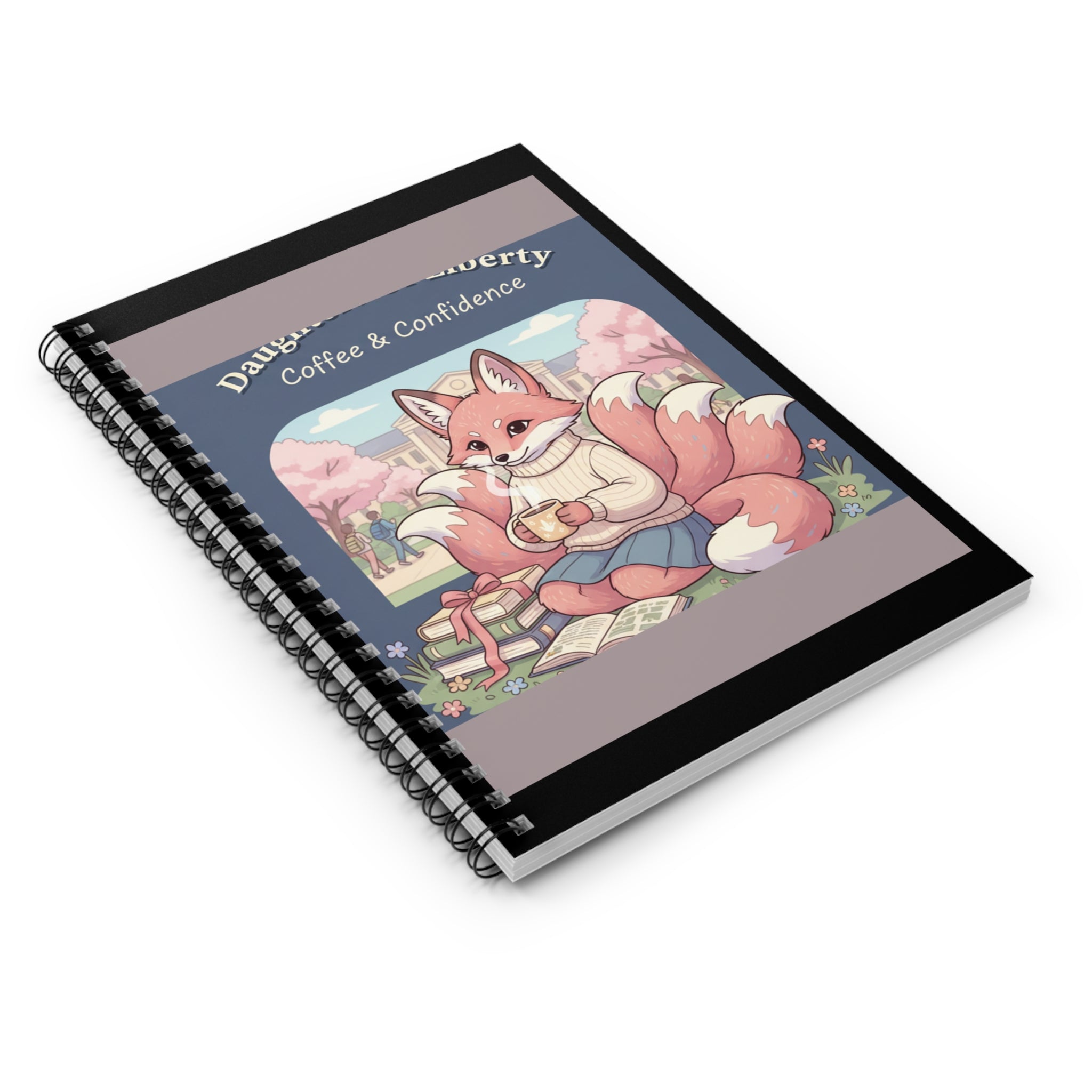 Kitsune Spiral Notebook – Daughters of Liberty