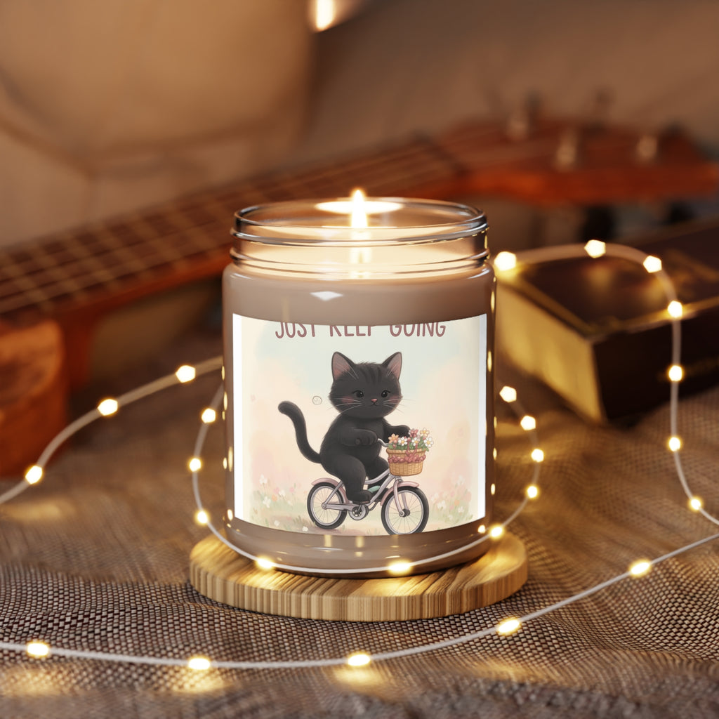 JUST KEEP GOING Cat Scented Candle