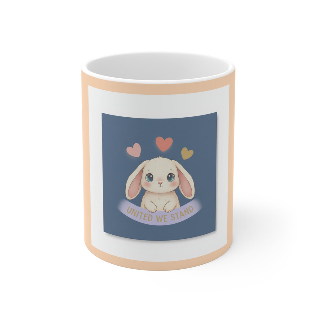 Rabbit Mug 11oz – United We Stand
