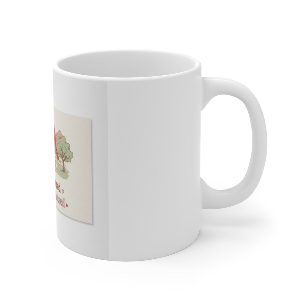 Stressed Blessed And Coffee Obsessed Cardinal Mug 11oz
