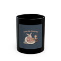 Bunny Black Mug 11oz – Dream Big Study Hard