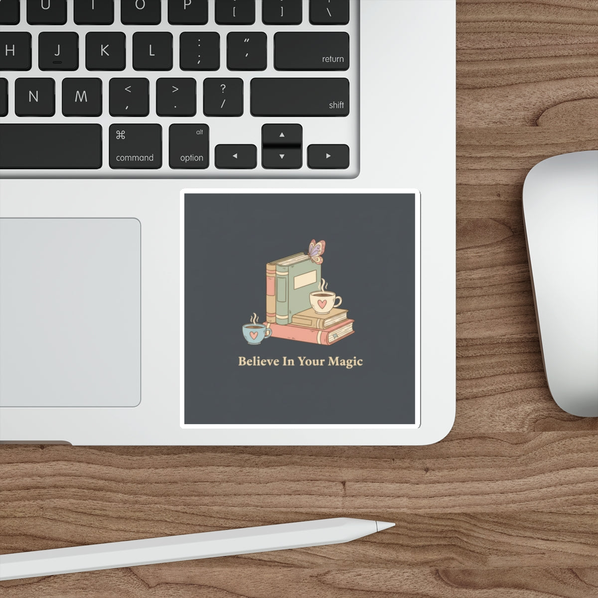 Butterfly Die-Cut Sticker – Believe in Your Magic