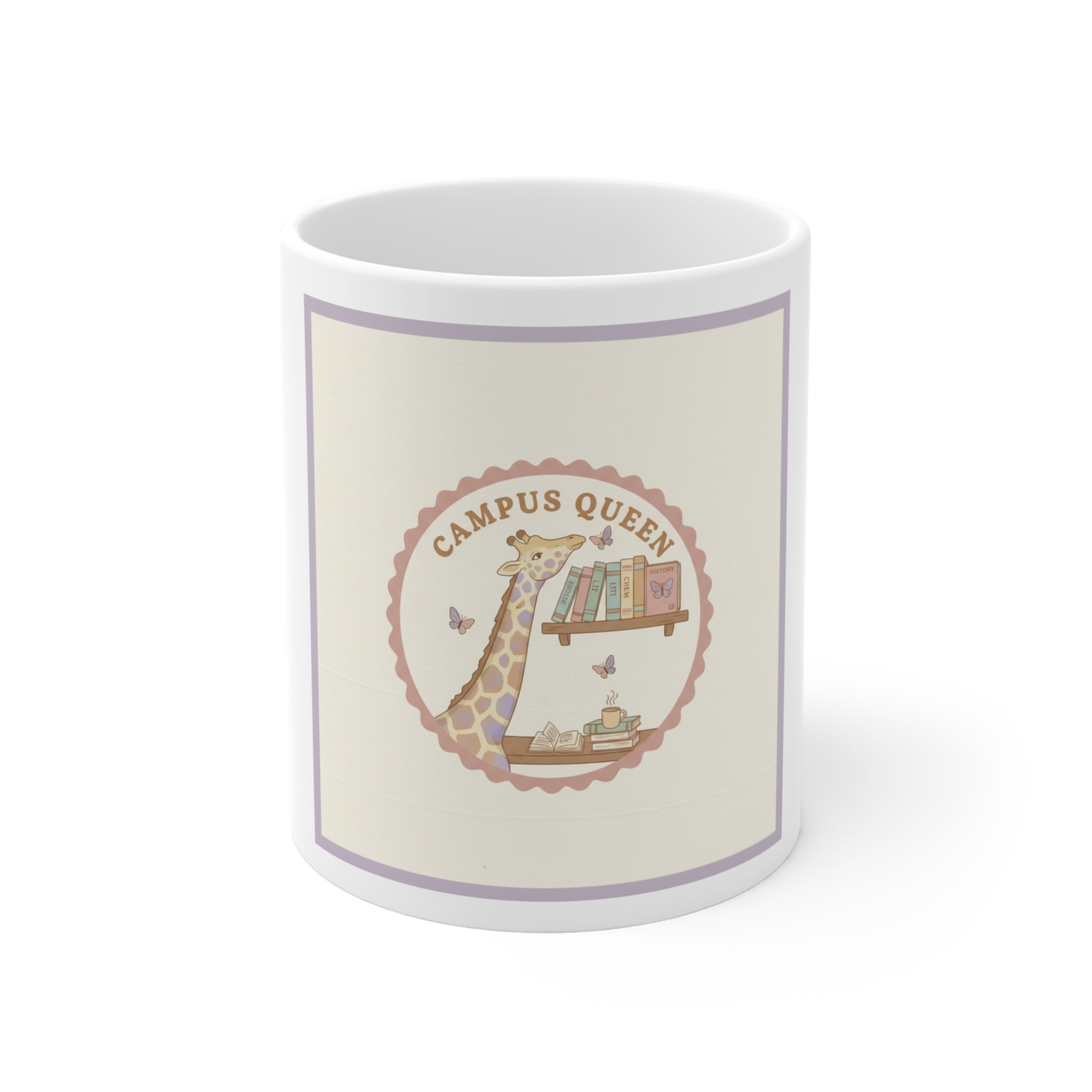 CAMPUS QUEEN Giraffe Mug 11oz
