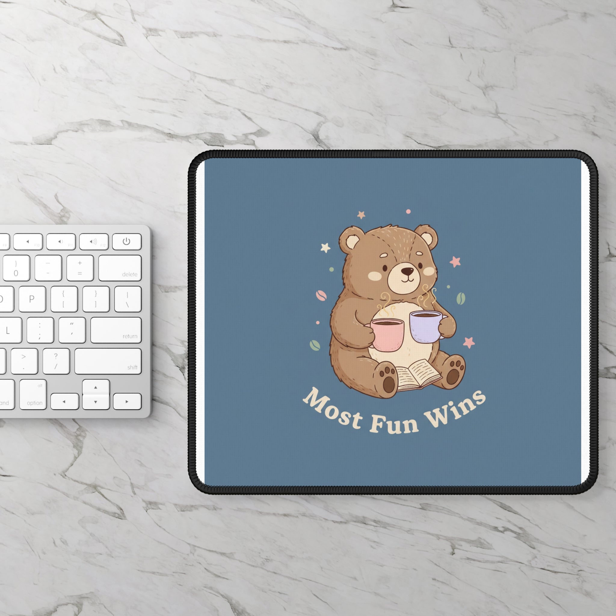 Bear Mouse Pad – Most Fun Wins