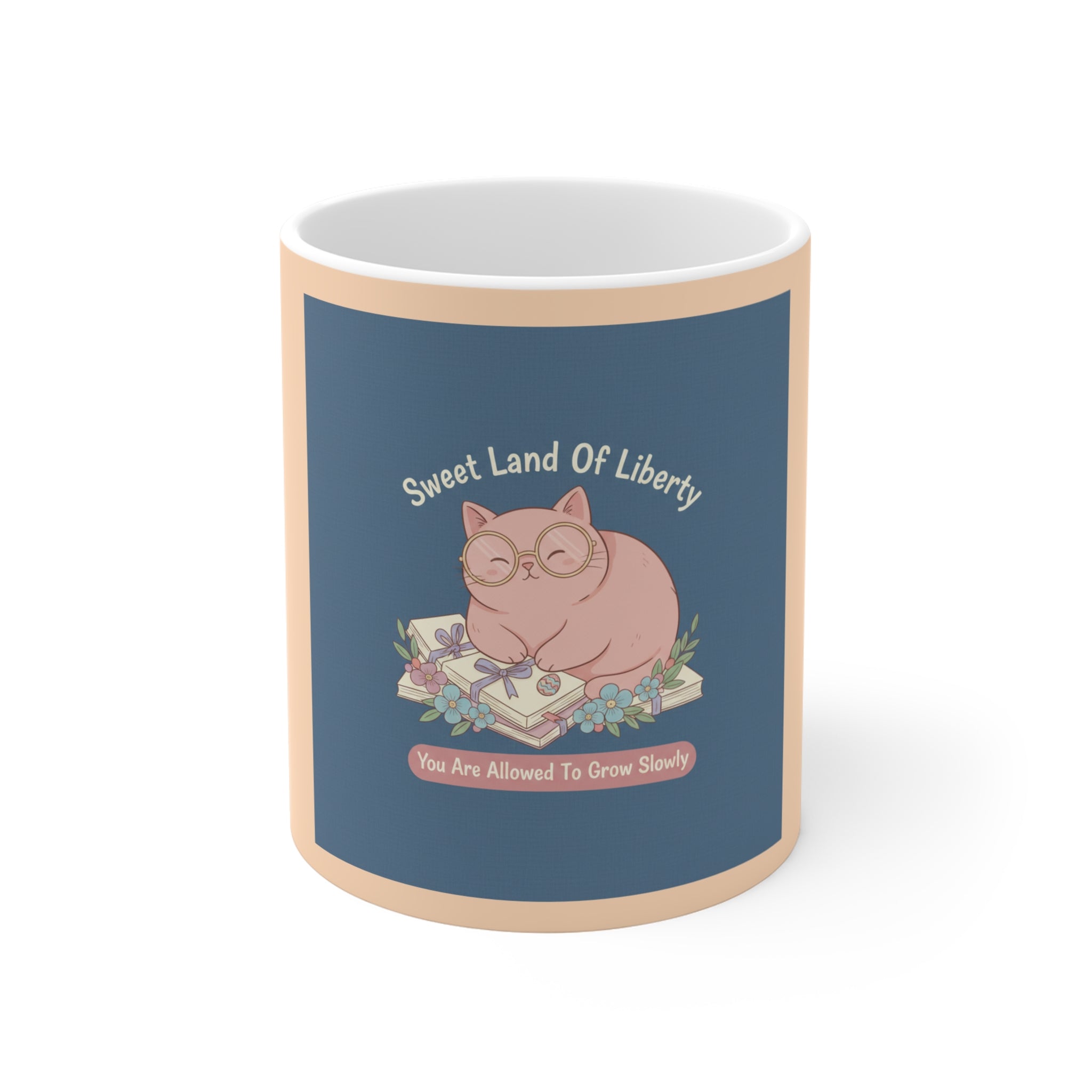 Cat Mug 11oz – Sweet Land of Liberty