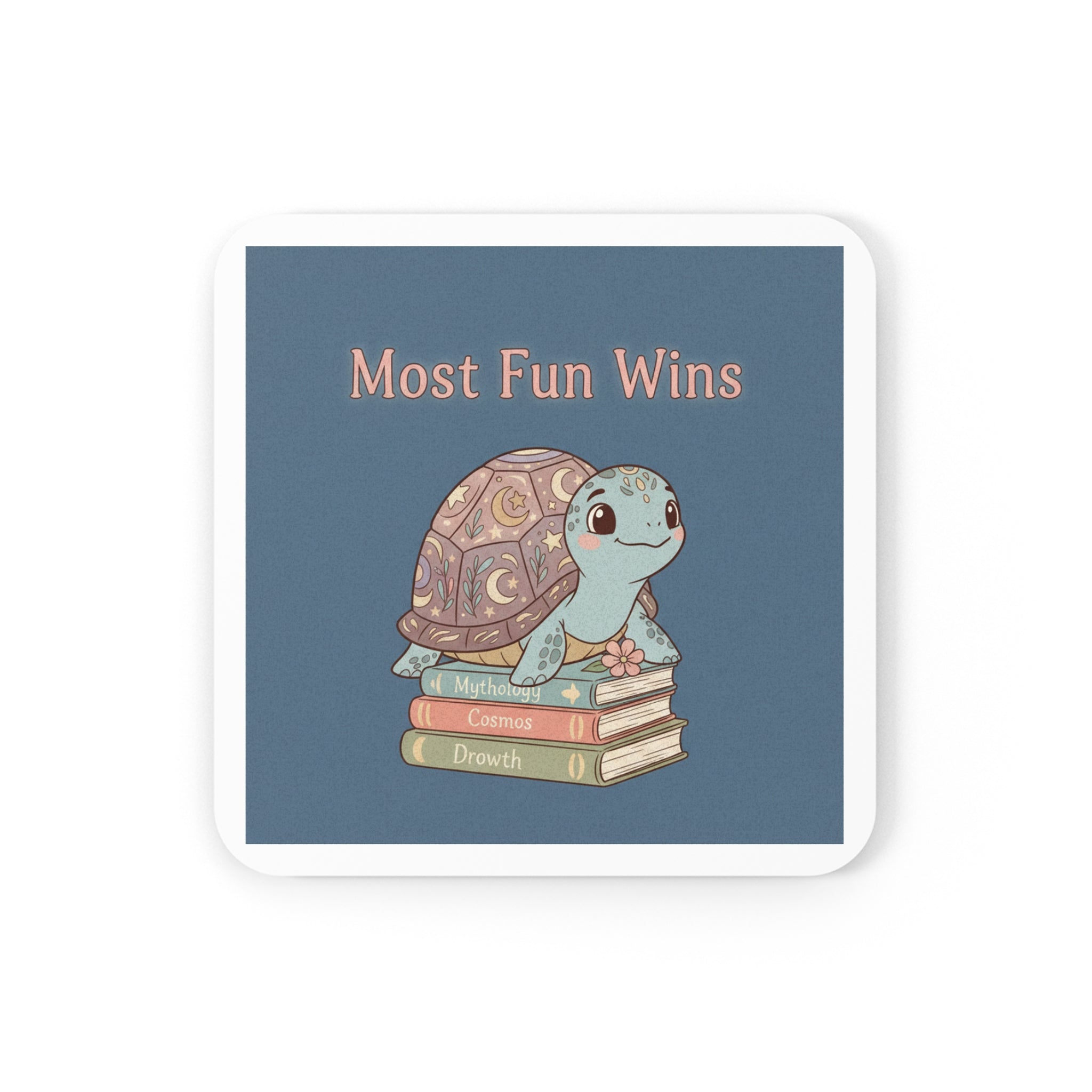 Turtle Cork Coaster – Most Fun Wins