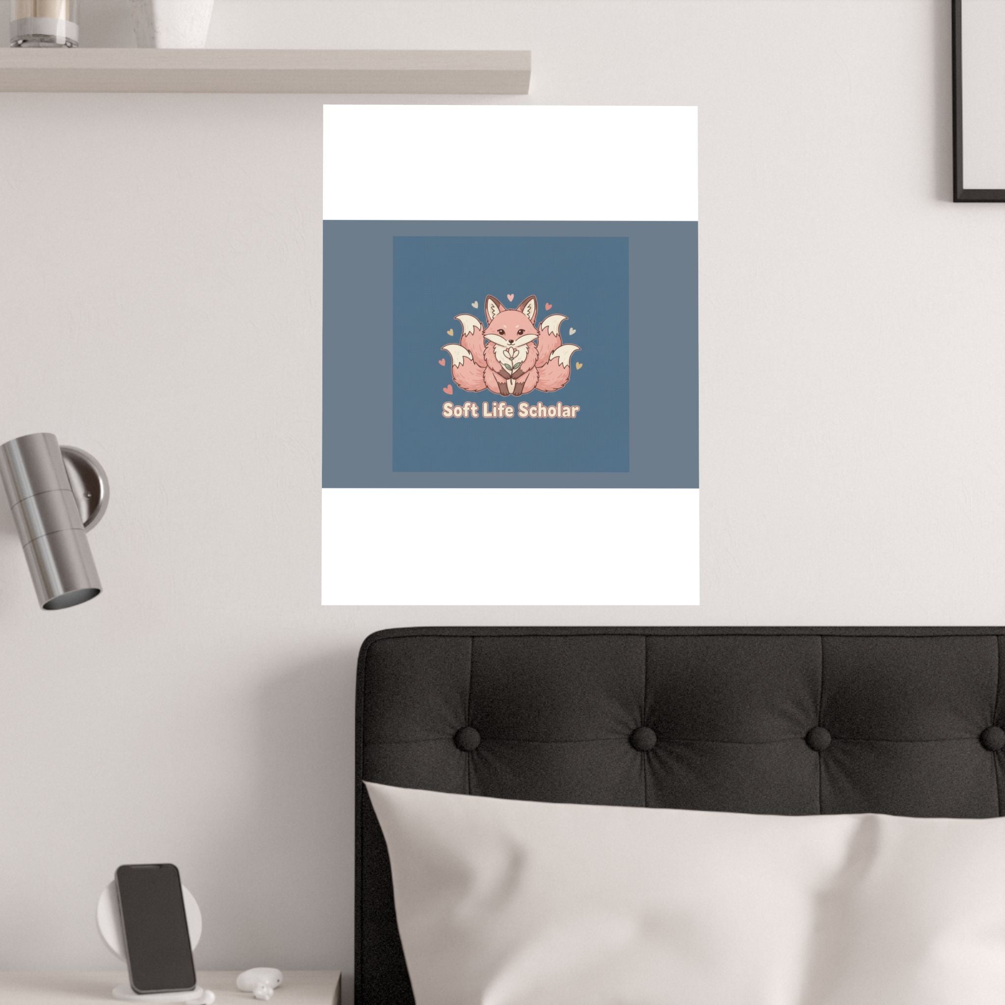 Kitsune Poster – Soft Life Scholar