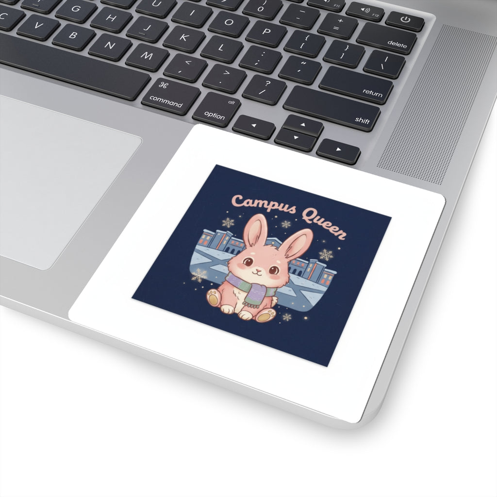 Rabbit Kiss-Cut Sticker – Campus Queen