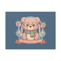Bear Canvas Print – One Nation Under God