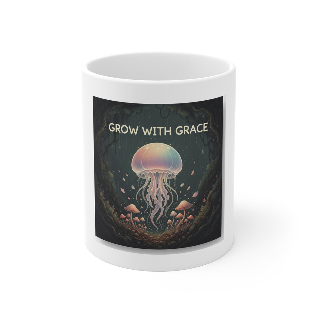 Kawaii Jellyfish Mug 11oz – Grow With Grace