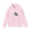 "YOU'RE NEVER TOO MUCH" Black Cat Hoodie | College Girl Gift | Fashion | KayKay Classics