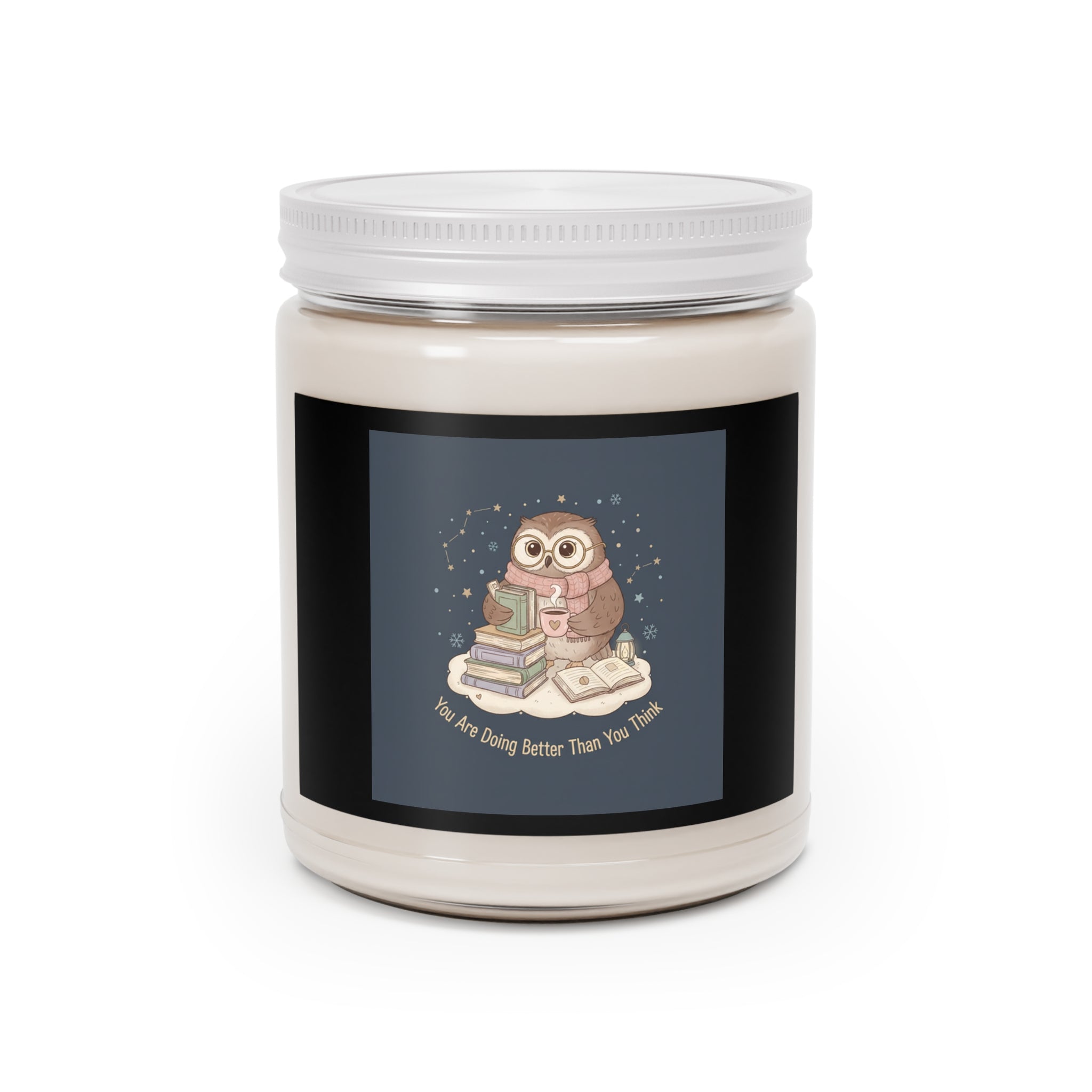 Owl Scented Candle – You Are Doing Better Than You Think
