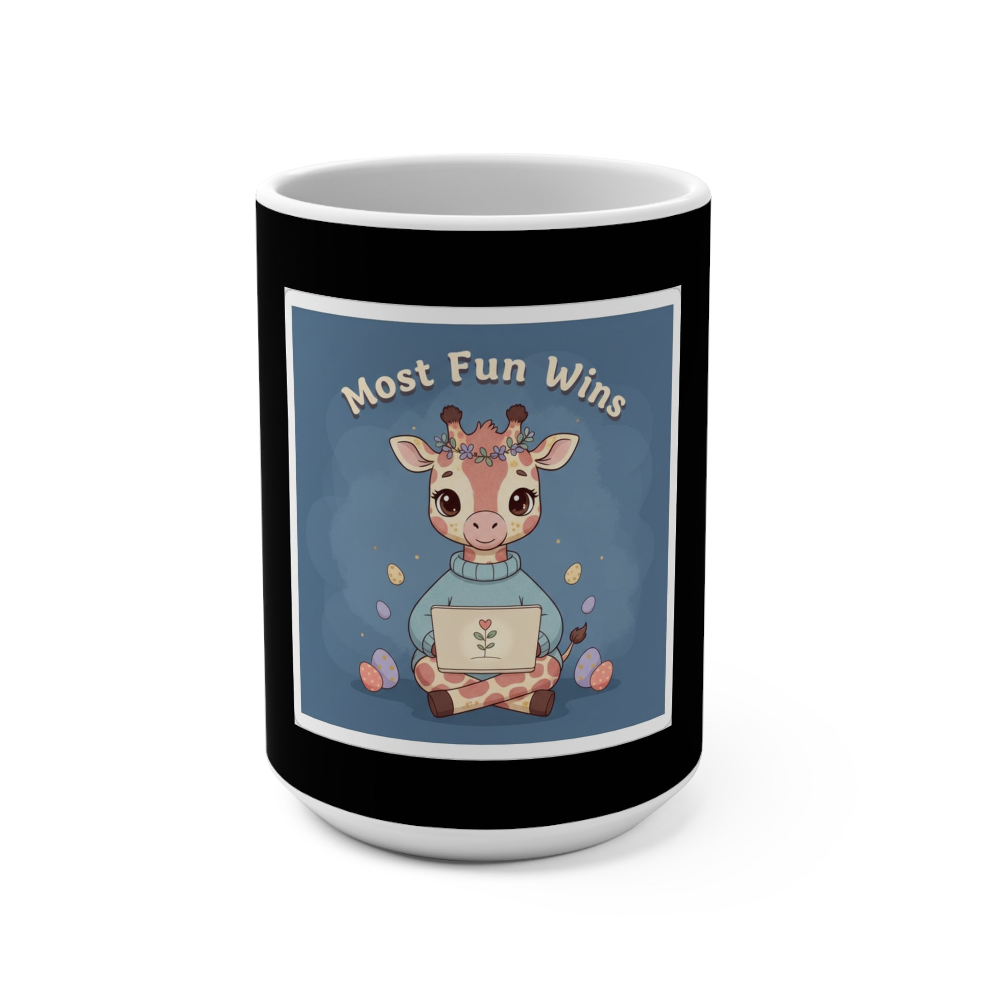 Giraffe Mug 15oz – Most Fun Wins