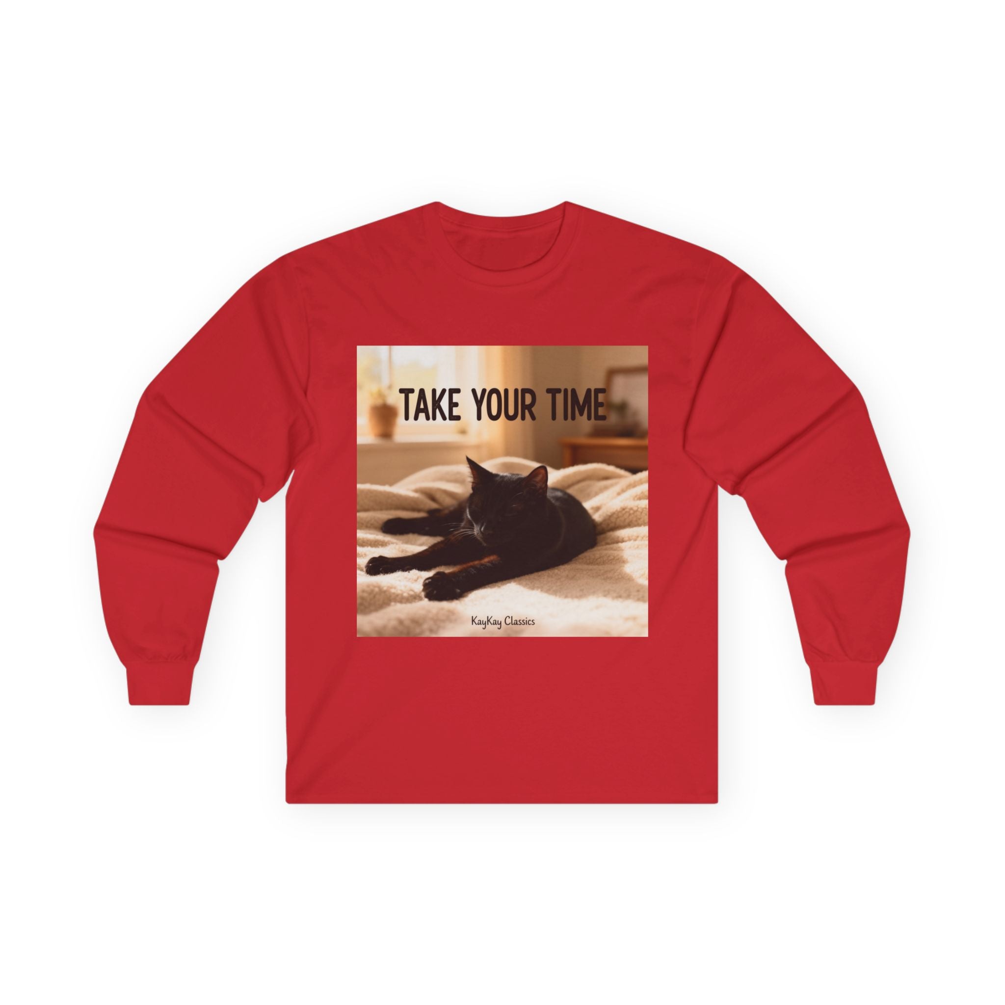 TAKE YOUR TIME Long Sleeve Tee