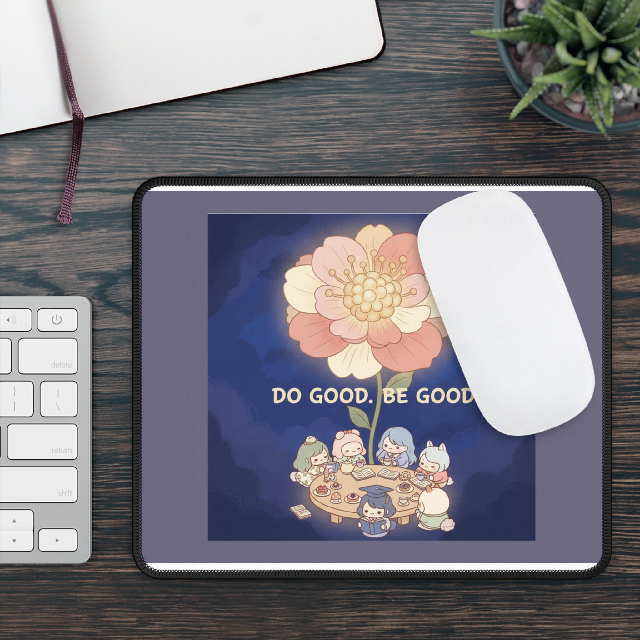 Tiny Chibi Creatures Mouse Pad – Do Good Be Good