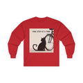 ONE STEP AT A TIME Cat Long Sleeve Tee