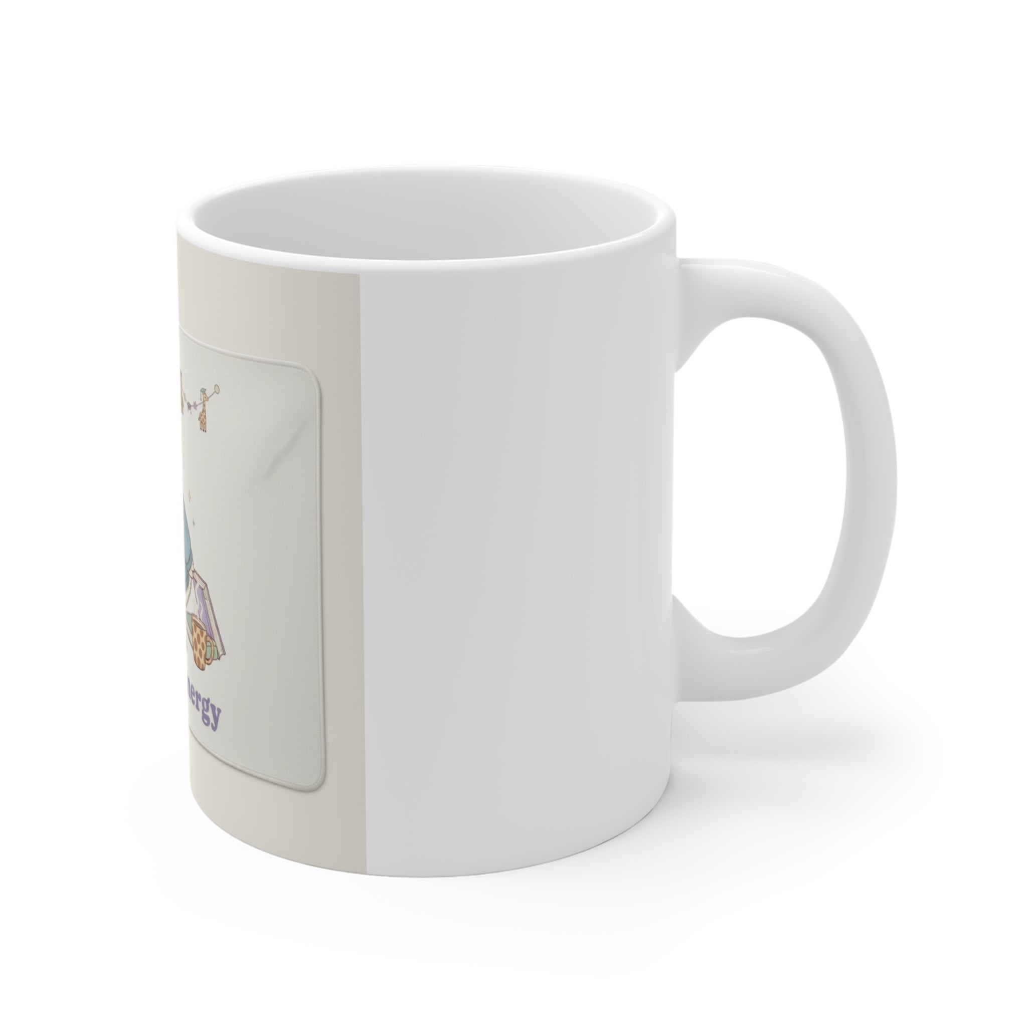 Big Brain Energy Duck Mug 11oz