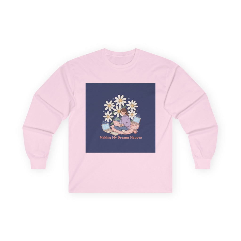 Daisies Long Sleeve Tee – Making My Dreams Happen
