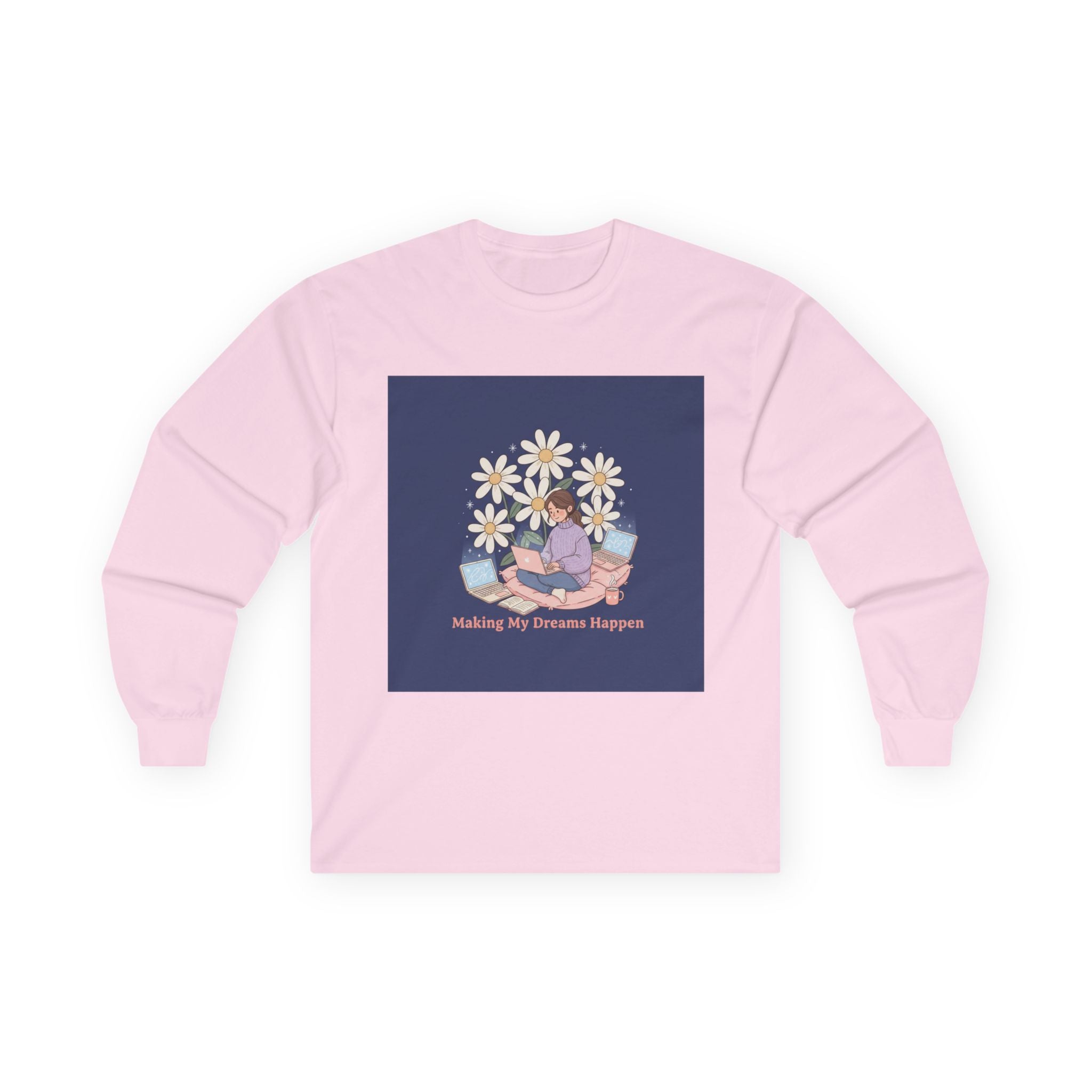 Daisies Long Sleeve Tee – Making My Dreams Happen
