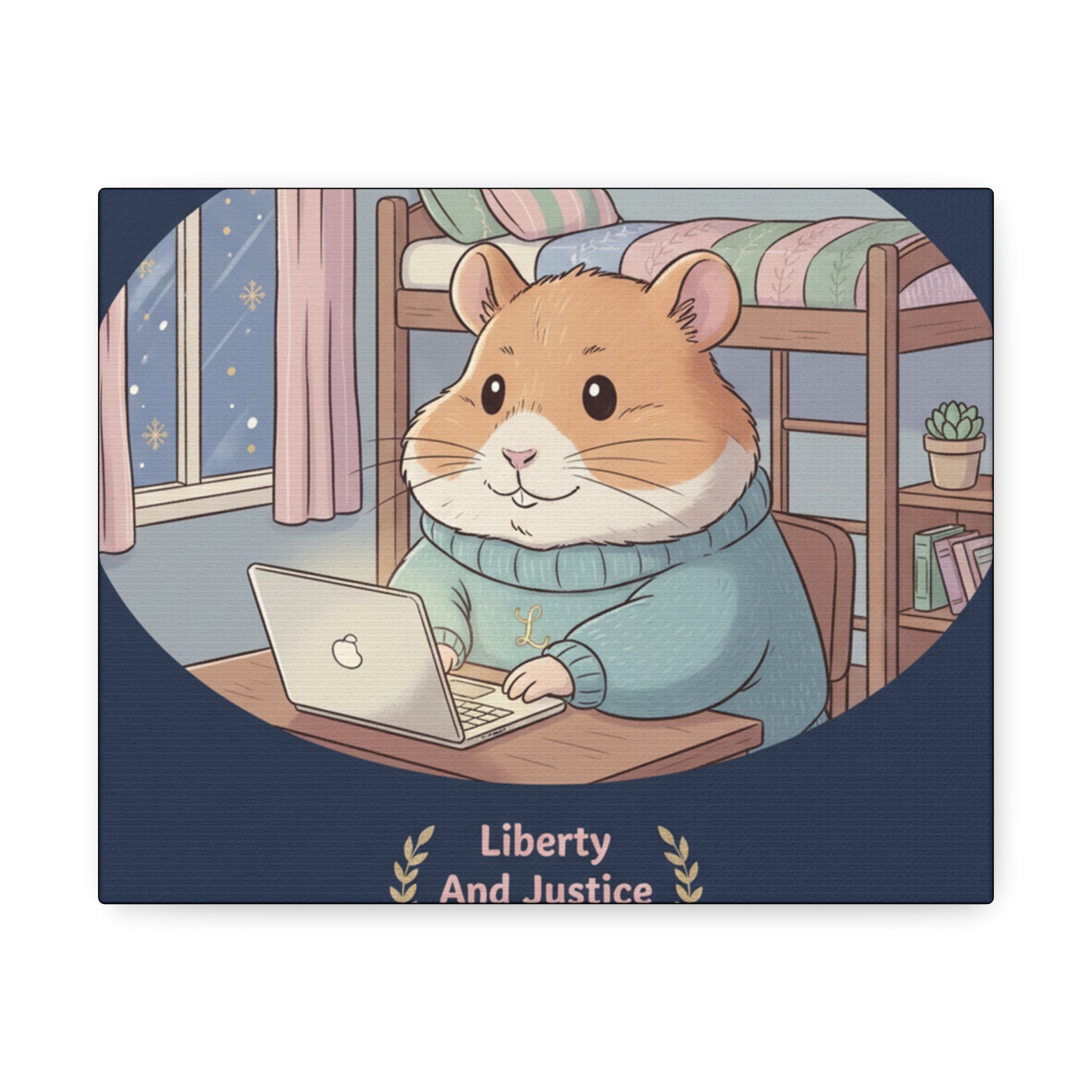 Bunny Canvas – Liberty and Justice for All