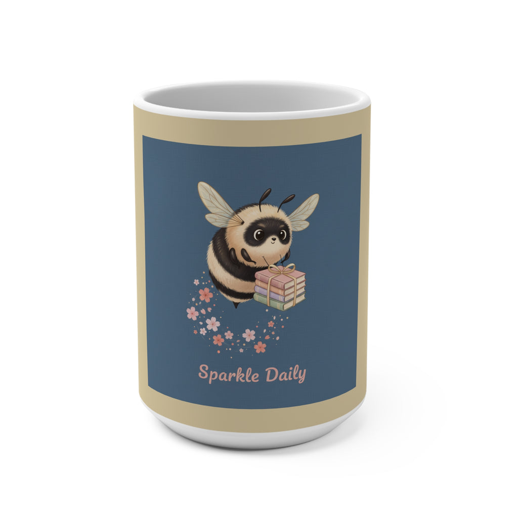 Bee Mug 15oz – Sparkle Daily