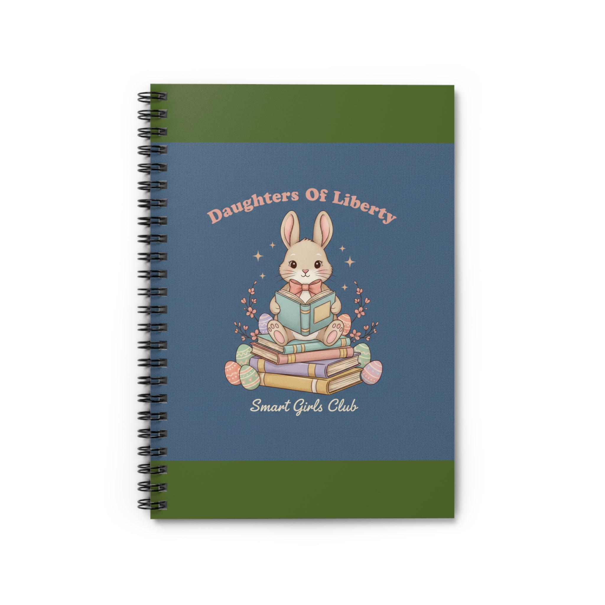 Bunny Spiral Notebook – Daughters of Liberty Smart Girls Club