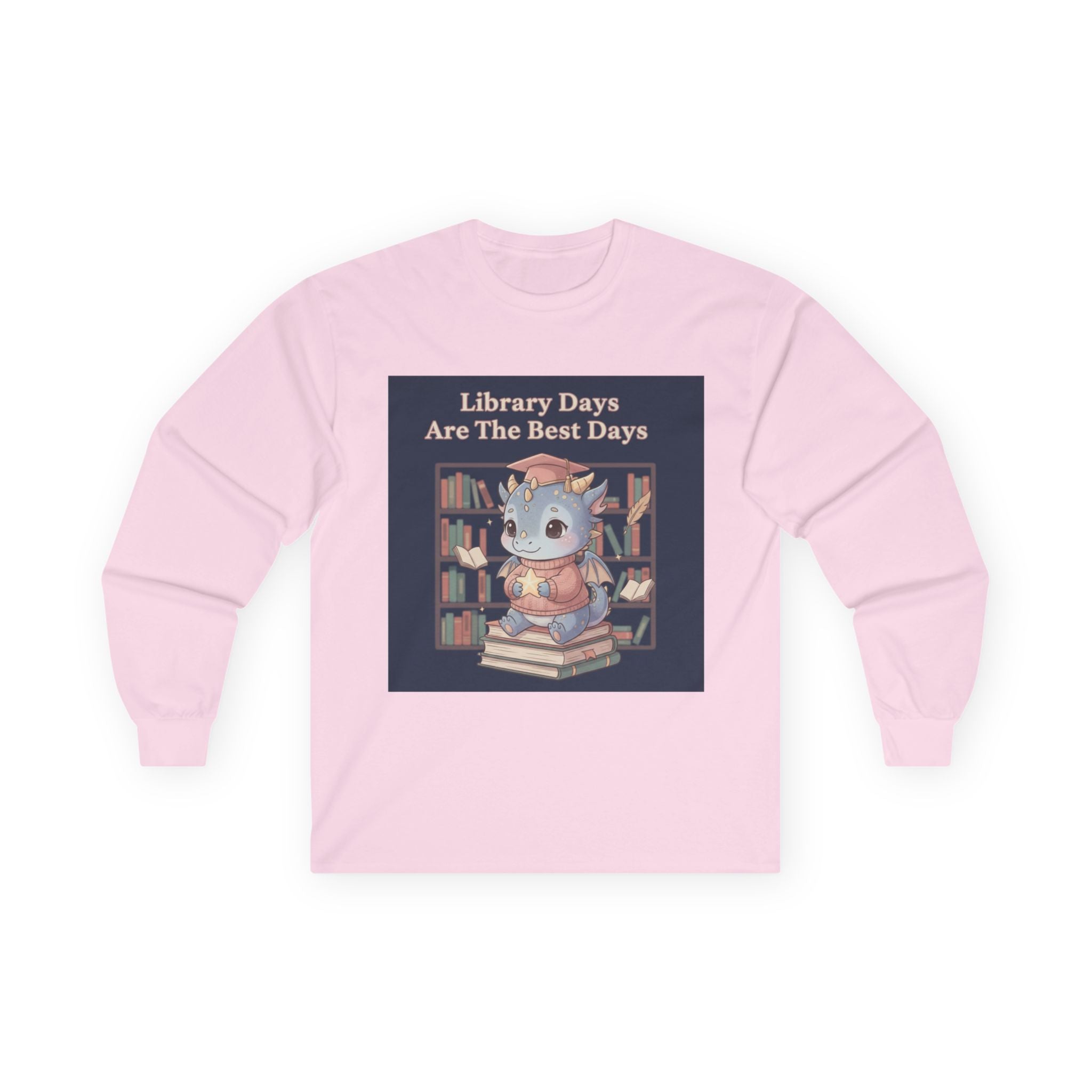 Bunny Long Sleeve Tee – Library Days Are the Best Days