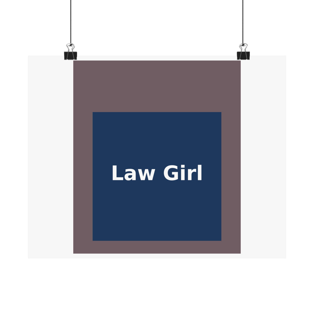 Law Girl - KayKay Poster