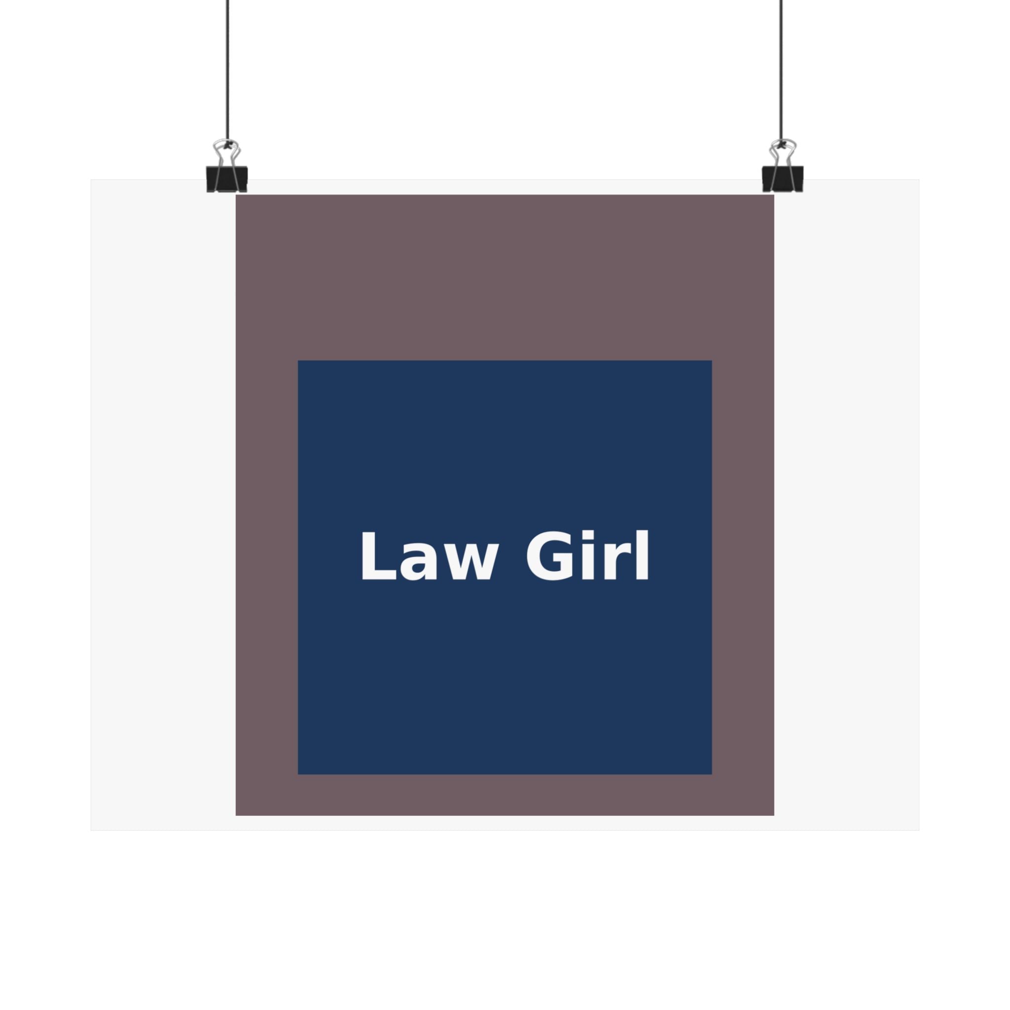 Law Girl - KayKay Poster