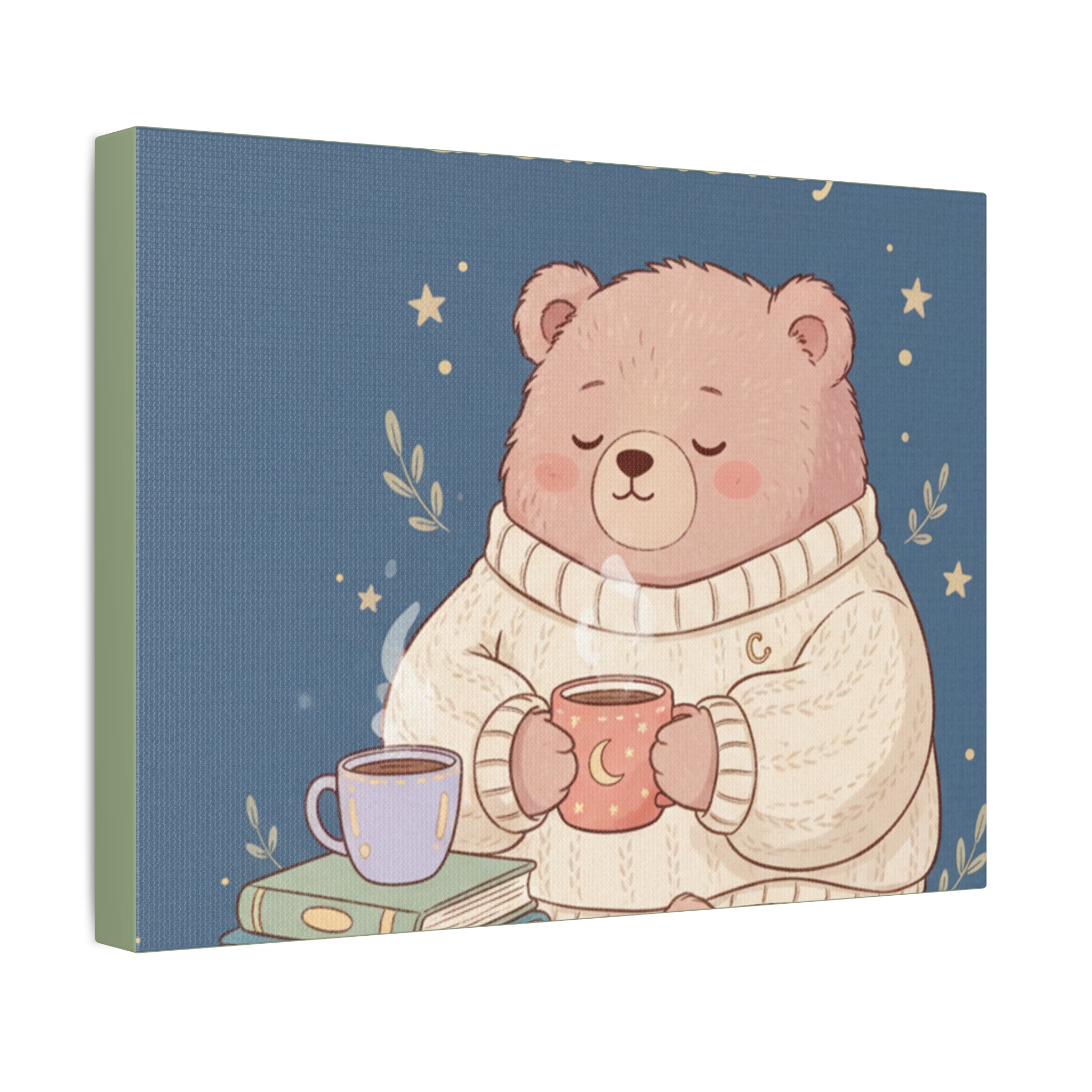 Bear Canvas Print – You Are Allowed to Grow Slowly