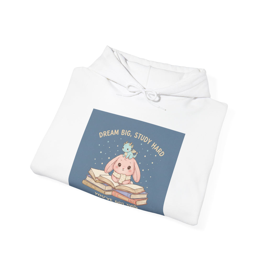 Bear Hoodie – Dream Big Study Hard