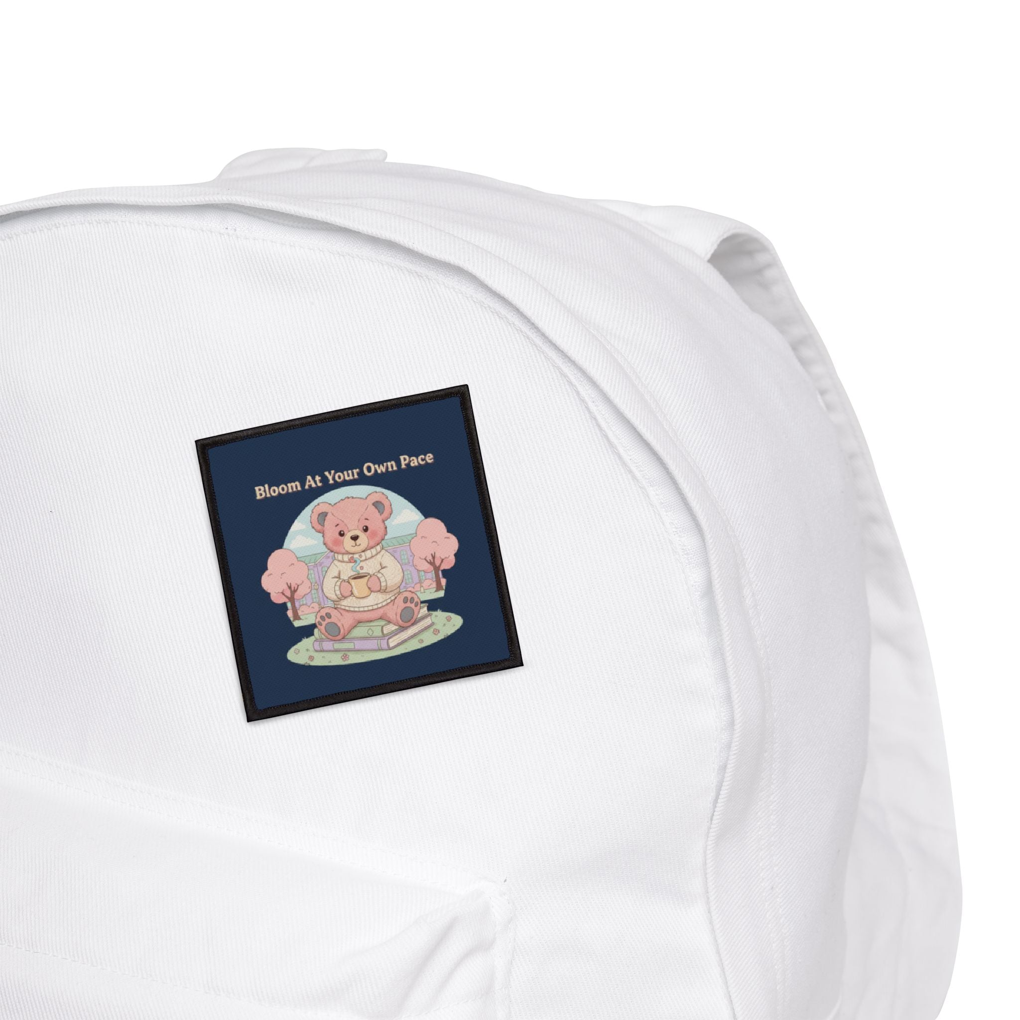 Bear Iron-On Patch – Bloom at Your Own Pace