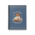 Bear Spiral Notebook – Soft Life Scholar Campus Queen