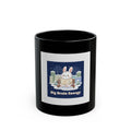Bunny Black Mug 11oz – Big Brain Energy